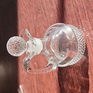 Vintage Pressed Glass Cruet
